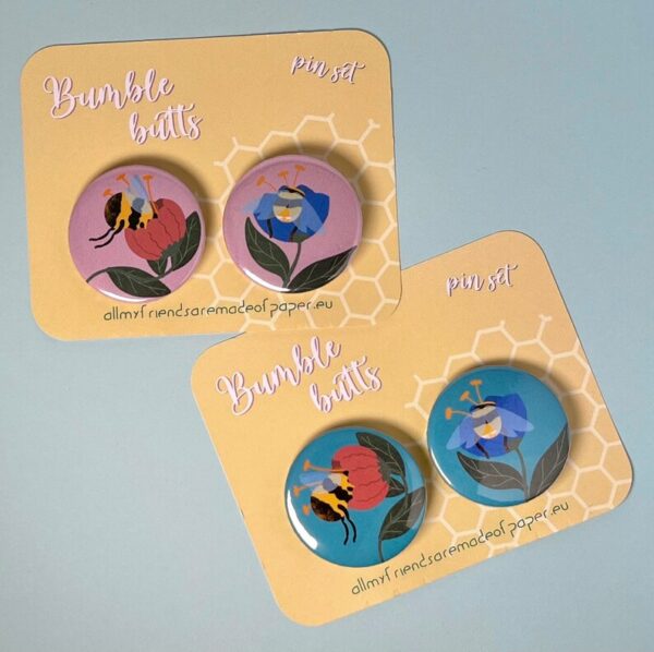 Bumble butt pin set - Image 3